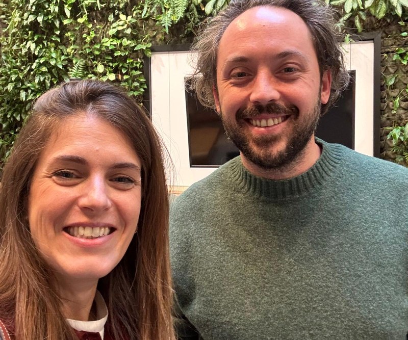 Pauline Ebel et Octave Laurentin, intervenants des modules Off Record